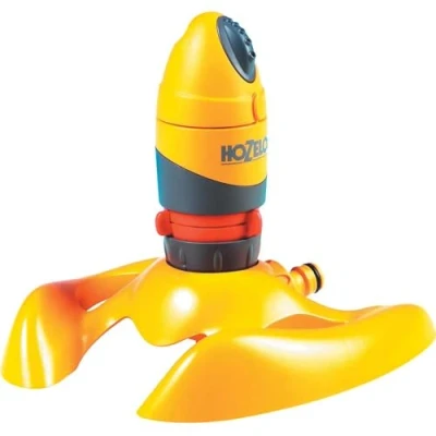 Image de HOZELOCK Arroseur Rotatif Pro 314 M²: Pulvérisateur sur Socle Grande Surface Ø 20M, Ultra Uniforme grâce au Moteur Hydraulique et aux 2 Schémas de Pulvérisation, Direction 360 [2336P0000]