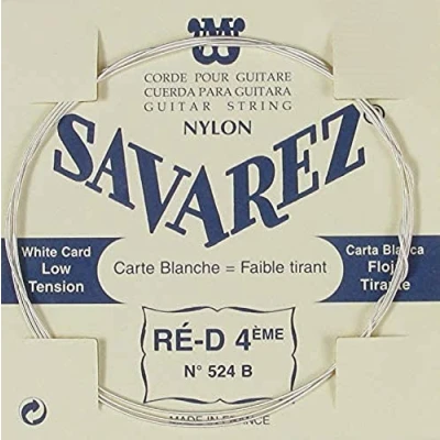 Image de Savarez cordes pour guitare classique Traditional Concert 524B simples Re4w low approprié 520B
