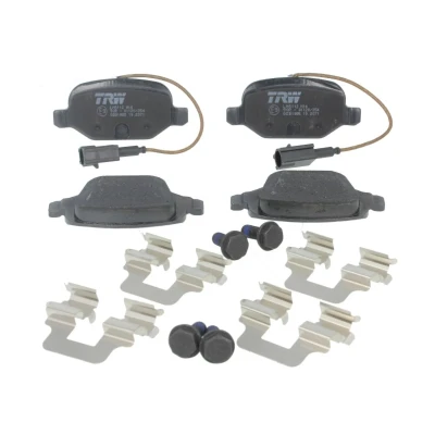 Image de TRW GDB1985 Jeu de plaquettes frein contact signal d&#039;usure inclus FIAT: Linea