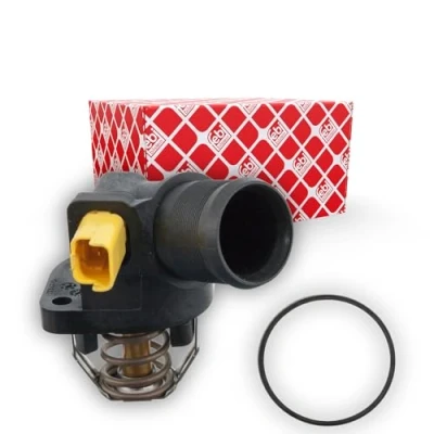 Image de FEBI BILSTEIN 170586 Thermostat d&#039;eau 103 avec joint d&#039;étanchéite commutateur de température boîtier PEUGEOT: 207 3/5 portes, SW