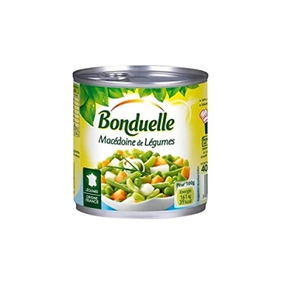 Image de Bonduelle Macédoine de Légumes 265g (lot 10)