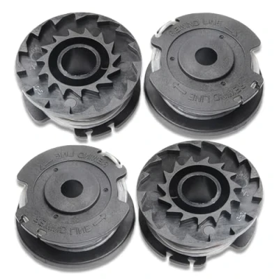 Image de 4 Bobine Fil Coupe Bordure Convient,Convient pour Bosch Easygrasscut 18, 23, 26, 23/26 SL Rasentrimmer F016800569, F016800385,Convient Bordures sans