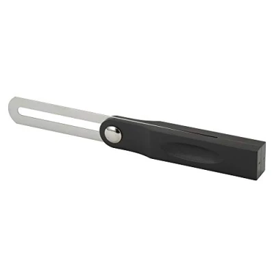 Image de Stanley 0 46 825 Fausse Equerre de menuisier H1225 à Coulisse 200mm Lame Robuste en Acier Carbone Système Blocage Compacte Gorges Préhension Polyvalente pour Tracer Différents Angles