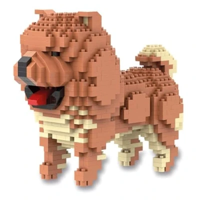 Image de Atomic Building Figurine à Construire avec des Blocs Miniatures. Chien Chow