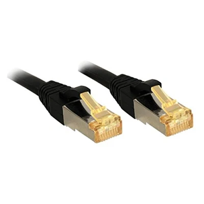 Image de Lindy Câble réseau Cat.7 S/FTP, cuivre, LSOH, 600MHz, Noir, 2m