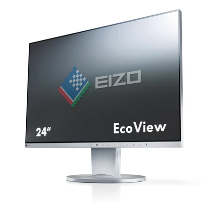 Image de EIZO FlexScan EV2450 GY LED display 60,5 cm (23.8 ) 1920 x 1080 pixels Full HD Gris Neuf
