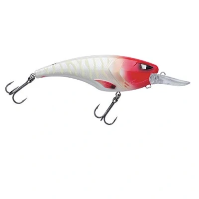 Image de Berkley Zilla Deep Crank 115 Red Head Zebra Plug
