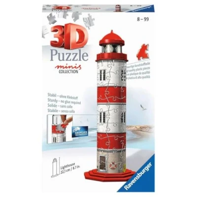 Image de Ravensburger RAV Puzzle Mini Leuchtturm 3D 11273