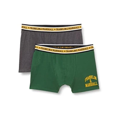 Image de FRANKLIN &amp; MARSHALL Boxer Optio d Green/d Grey Melange/White/g XL