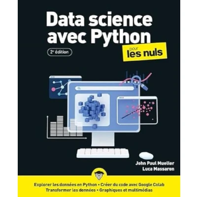 Image de Data Science avec Python pour les Nuls 2e édition