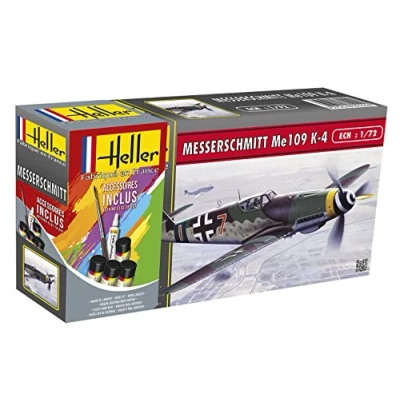Image de Heller Maquette, 56229, messerschmitt bf 109 k 4,1/72