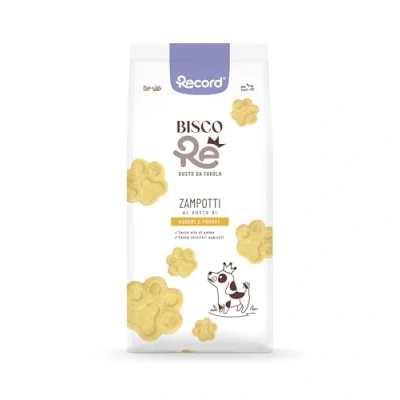 Image de Record Biscuits pour Chiens croustillants et naturels. Snacks cuits au Four, sans conservateurs ni Huile de Palme, légers diigérables Une collation Saine savoureuse 1kg,