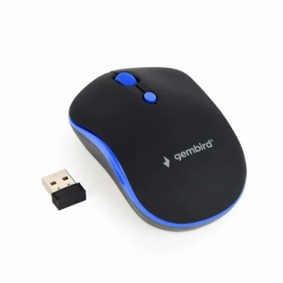 Image de Gembird WIRELESS OPTICAL MOUSE MUSW 4B 03 B 1600DP Maus souris Bureau Ambidextre RF sans fil Optique 1600 DPI Neuf