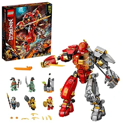 Image de LEGO 71720 Ninjago Le Robot de feu et Pierre