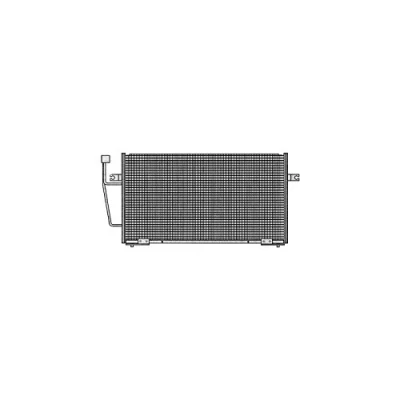 Image de DELPHI TSP0225204 Condenseur De Clim sans déshydrateur 13 8 VOLVO: S40 II, V40 Break, I