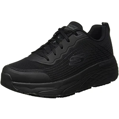 Image de Skechers Homme Max Cushioning Elite SR Rytas Basket, Textile synthétique Noir, 42.5 EU