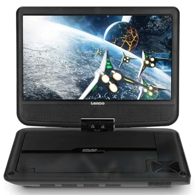 Image de Lenco DVP 901BK, 22,9 cm (9&quot;), TFT, 22,5 cm, 16:9, 180, 80 dB