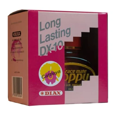 Image de Gracemate Poppy Air Freshener Scents &amp; LED&#039;S Désodorisant parfum d&#039;ambiance pour maison et véhicule Élimine les odeurs désagréables Sans éclairage Rouge, Cattleya, 150 ml