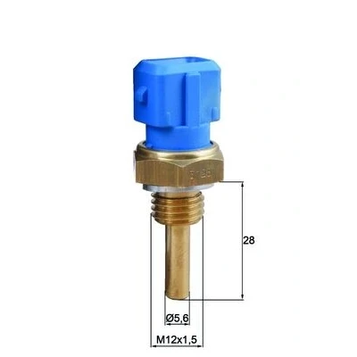 Image de MAHLE ORIGINAL TSE 12 Sonde De Température Liquide Refroidissement avec joint d&#039;étanchéite CITROËN: AX 3/5 portes, ZX BX 5 portes