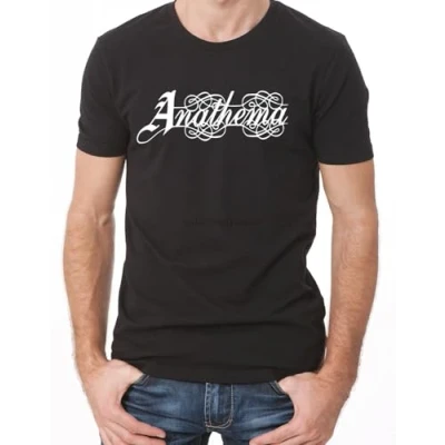 Image de T shirt avec logo Title Anathema, Noir, L