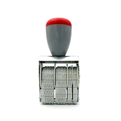 Image de Date en caoutchouc 5 mm Mois anglais
