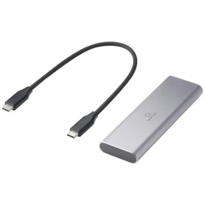 Image de Renkforce RF 6180234 Boîtier pour disques durs M.2 SATA SSD, PCIe NVMe SSD USB C® 10Gbps