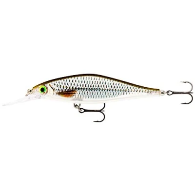 Image de Rapala Leurre de Pêche Shadow Rap Shad Deep Matériel en Balsa Eau Douce Fabriqué Estonie Prof Nage 1.5 1.8 m Taille 9 cm / 12 g Live Roach