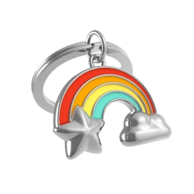 Image de METALMORPHOSE Porte clés Arc en ciel MTM139 01