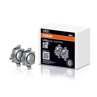 Image de OSRAM LEDriving ADAPTATEUR 64210DA03 1 pour NIGHT BREAKER H7 LED; Support de lampe, Argento