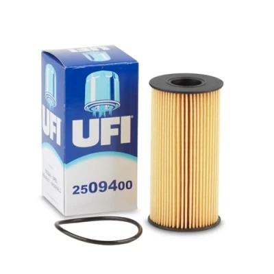 Image de UFI Filters, Filtre à Huile 25.094.00, de Remplacement, Adapté aux Voitures, Applicable sur Différents Modèles tels que Nissan, Opel, Renault et Vuaxhall