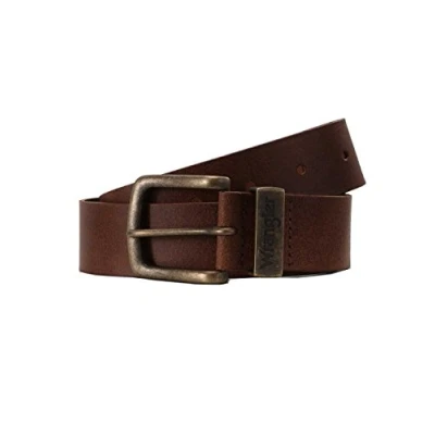 Image de Wrangler Metal Loop Ceinture Homme, Marron (Cognac 6K), 115 Homme