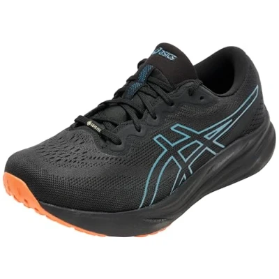 Image de Asics Gelpulse 15 GTX Chaussures de running sur route, Homme, Taille: 41.5, Black/atlantis blue Tissu / matière synthétique