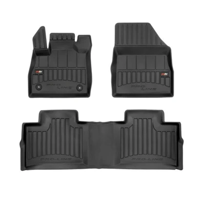 Image de FROGUM proLine 3D 3D409965 Ensemble de tapis sol Caoutchouc avant et arrière 3 noir Sur mesure