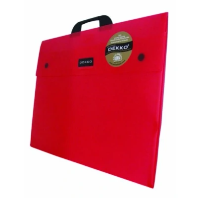 Image de Dekko Porte documents avec soufflet Framboise A3 (Import Royaume Uni)