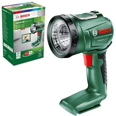 Image de Bosch Home and Garden Lampe sans Fil UniversalLamp 18 (sans Batterie, Système 18V, sous Carton) 06039A1100 Vert