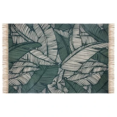 Image de Atmosphera Tapis Jungle en coton 120x170 cm