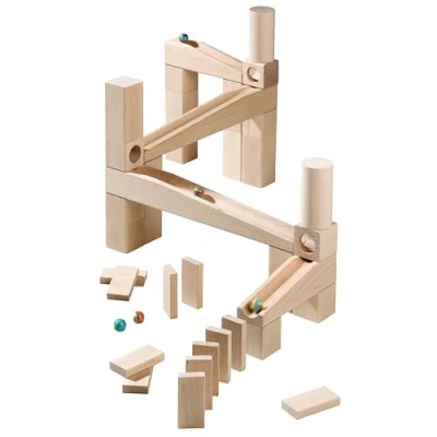 Image de HABA 1128 Ball Track First Playing with 45 pcs. for 4 Years and Up (Made in Germany)