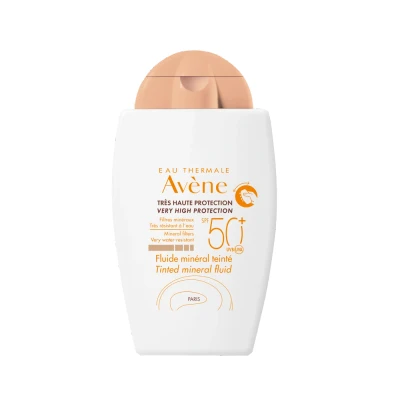 Image de Avène Fluide 100% Minérale Teinté SPF50+ 40 ml