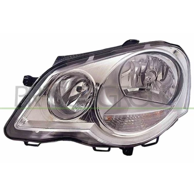 Image de PRASCO VG0224904 Phares gauche H7/H1 avec commande pour correcteur de site projecteur VOLKSWAGEN: Polo IV 3/5 portes, Berline