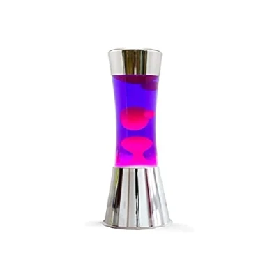 Image de I TOTAL Lampe à Lave Magma/Lampe (Violet/Rose)