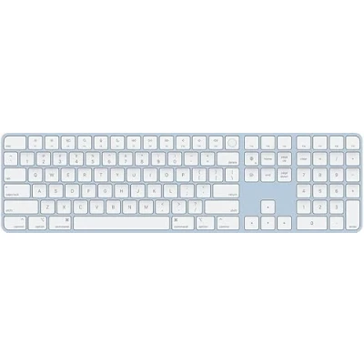 Image de Apple Magic Keyboard avec Touch ID et Numeric Keypad (A2520) (AZERTY Français) Bleu (Reconditionné)