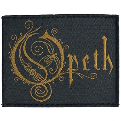 Image de Opeth Logo unisexe patch multicolore 100% polyester