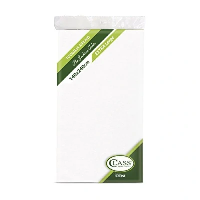 Image de Class C1424 0 airlaid Nappe pliée, Papier, Blanc, 240 x 140 0,1 cm