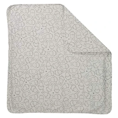 Image de roba Couverture Bébé Ultra Douce miffy® 80 x cm Face Polaire Moelleuse + 100% Coton Motif Lapin Unisexe
