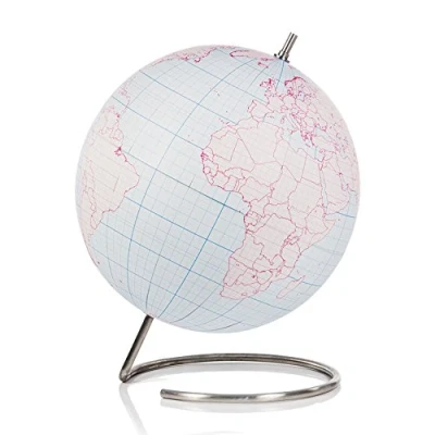 Image de SUCK UK Carnet de Bord Grand Globe, Papier, Multicolore, 31 x 24 cm