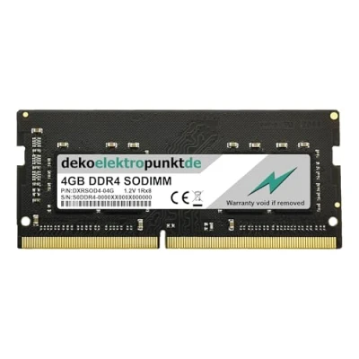 Image de dekoelektropunktde 4Go Mémoire RAM Convient pour Synology Diskstation DS423+ DDR4 So DIMM PC4
