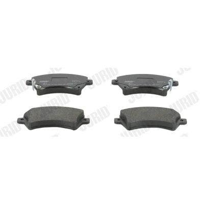 Image de JURID 572491J Jeu de plaquettes frein avec indicateur d&#039;usure sans accessoires TOYOTA: Corolla IX 3/5 portes, Berline