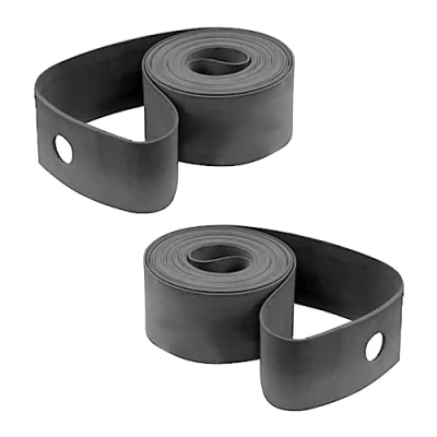 Image de cyclingcolors 2X Fond de Jante caouthouc vélo Largeur 18mm réparation Roue Chambre à air Cycle VTT Route, diamètre 26&quot;