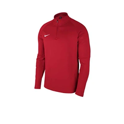 Image de Nike Academy18 Drill Top LS Mixte Enfant, University Red/Gym Red/(White), FR : L (Taille Fabricant L)