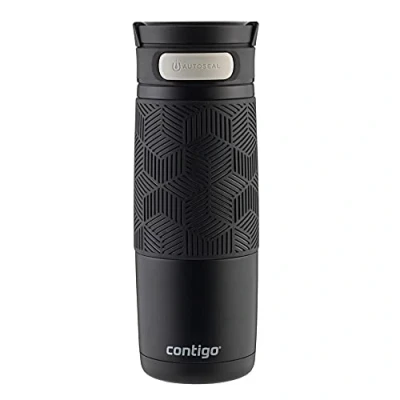 Image de Contigo Mug Isotherme Transit Autoseal, 470ml, de Voyage en Inox Isotherme, Travel Mug, Gobelet Cafe, Tasse à Thé sans BPA avec Couvercle Facile Nettoyer